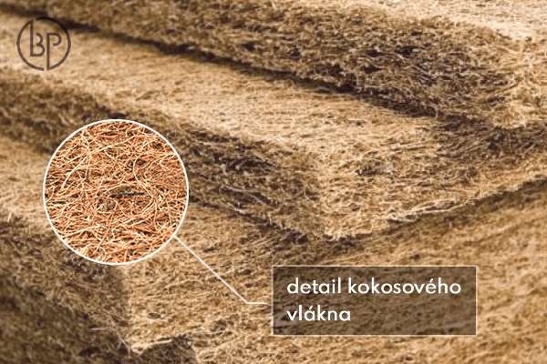 Matrace s kokosovou deskou