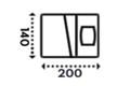 140x200 cm