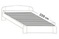 Délka 220 cm