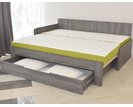 Tvrdší čalouněná matrace REMIRA - sada k rozkládací posteli, 14cm, 80x200cm, 2x40x200cm (půlená), 120kg - pohled č. 2