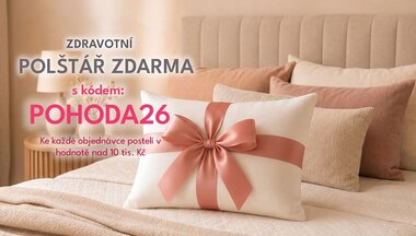 Oslavte s námi LÉTO – k nové posteli získáte dárek zdarma!