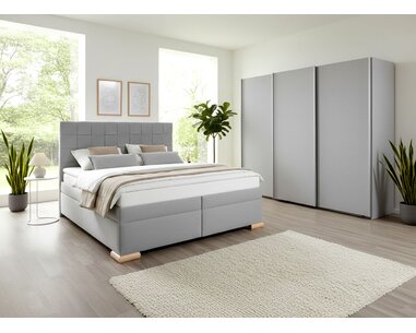 Americká postel boxspring GIARDINO, s úložným prostorem - pohled č. 3