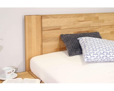Zvýšená postel s úložným prostorem Trinity 2, masiv buk, 120x200 - pohled č. 3
