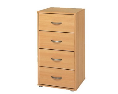 Komoda - prádelník IA1506A, lamino buk - pohled č. 1
