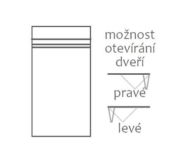 Šatní skříň - celošatní F153, masiv buk - pohled č. 3