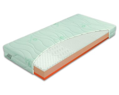 Tvrdší zdravotní matrace BROOKLYN Hard 1+1 Zdarma, 20cm, 90x210cm, 130kg, líná pěna - pohled č. 3
