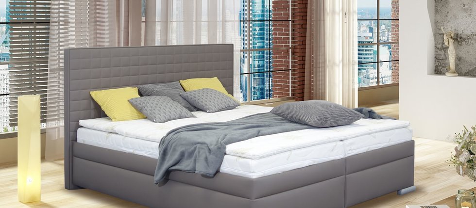 Co je to americká postel Boxspring ? Výhody a nevýhody.